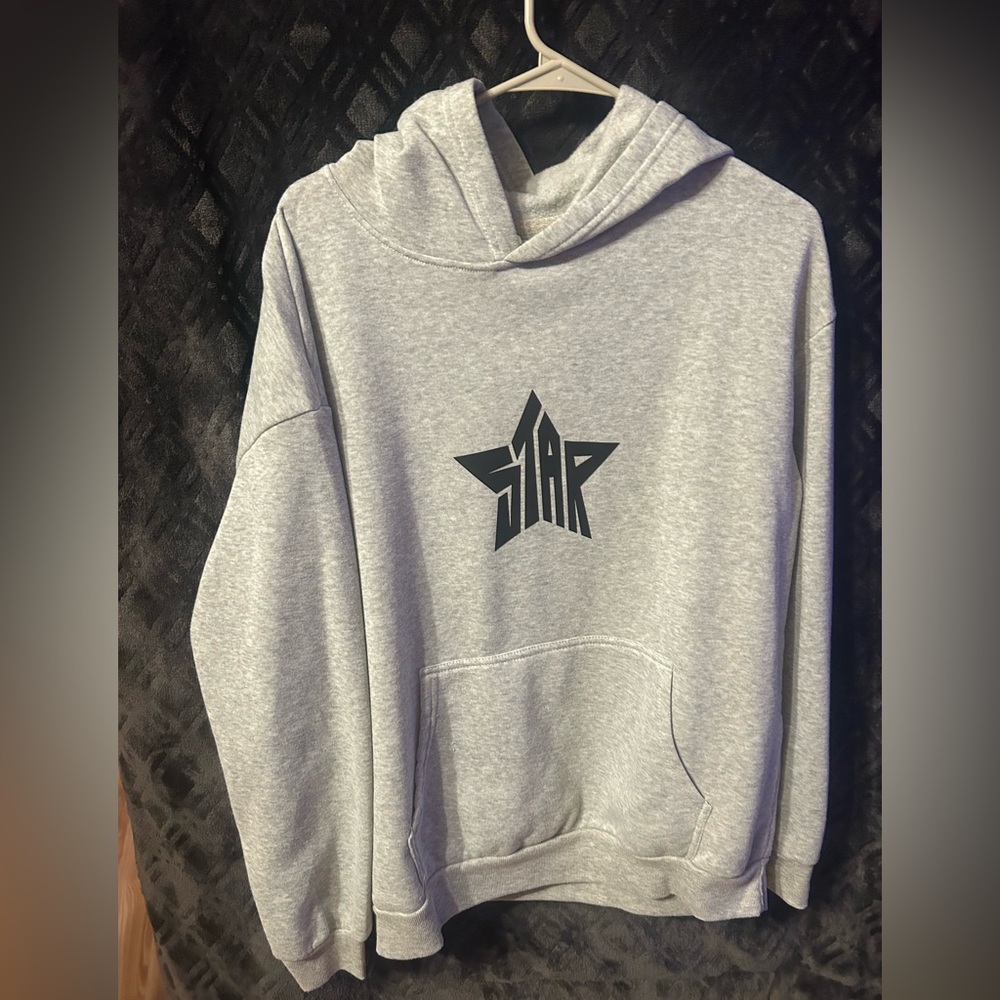 Gray Star Hoodie